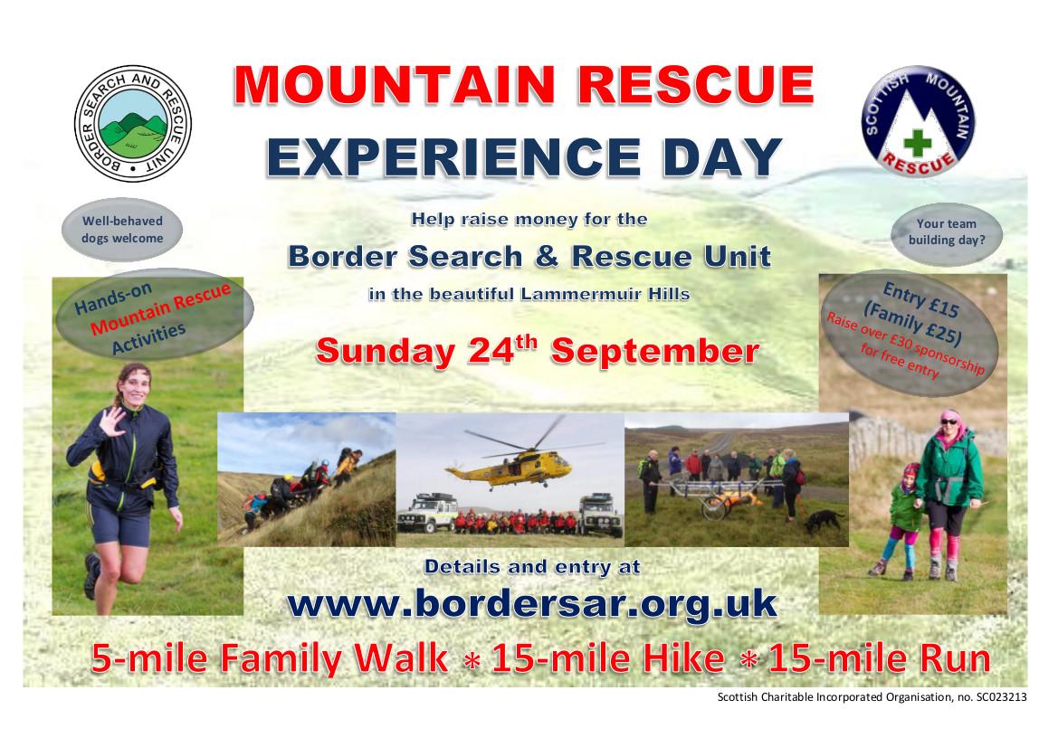 BSARU Mountain Rescue Experience Day 2017