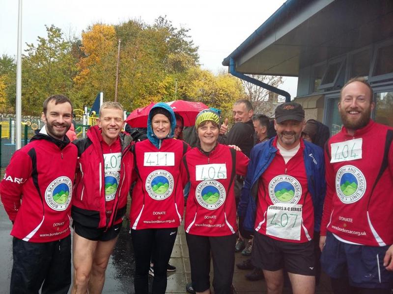 BSARU runners in the Lauder XC Race