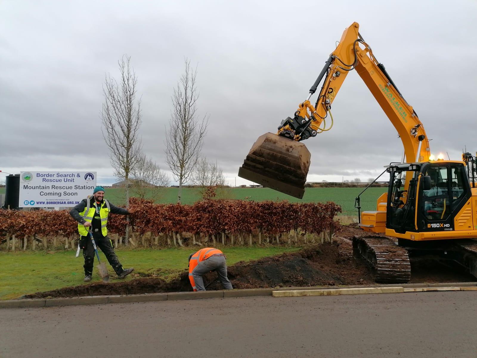 Groundworks start on new BSARU base