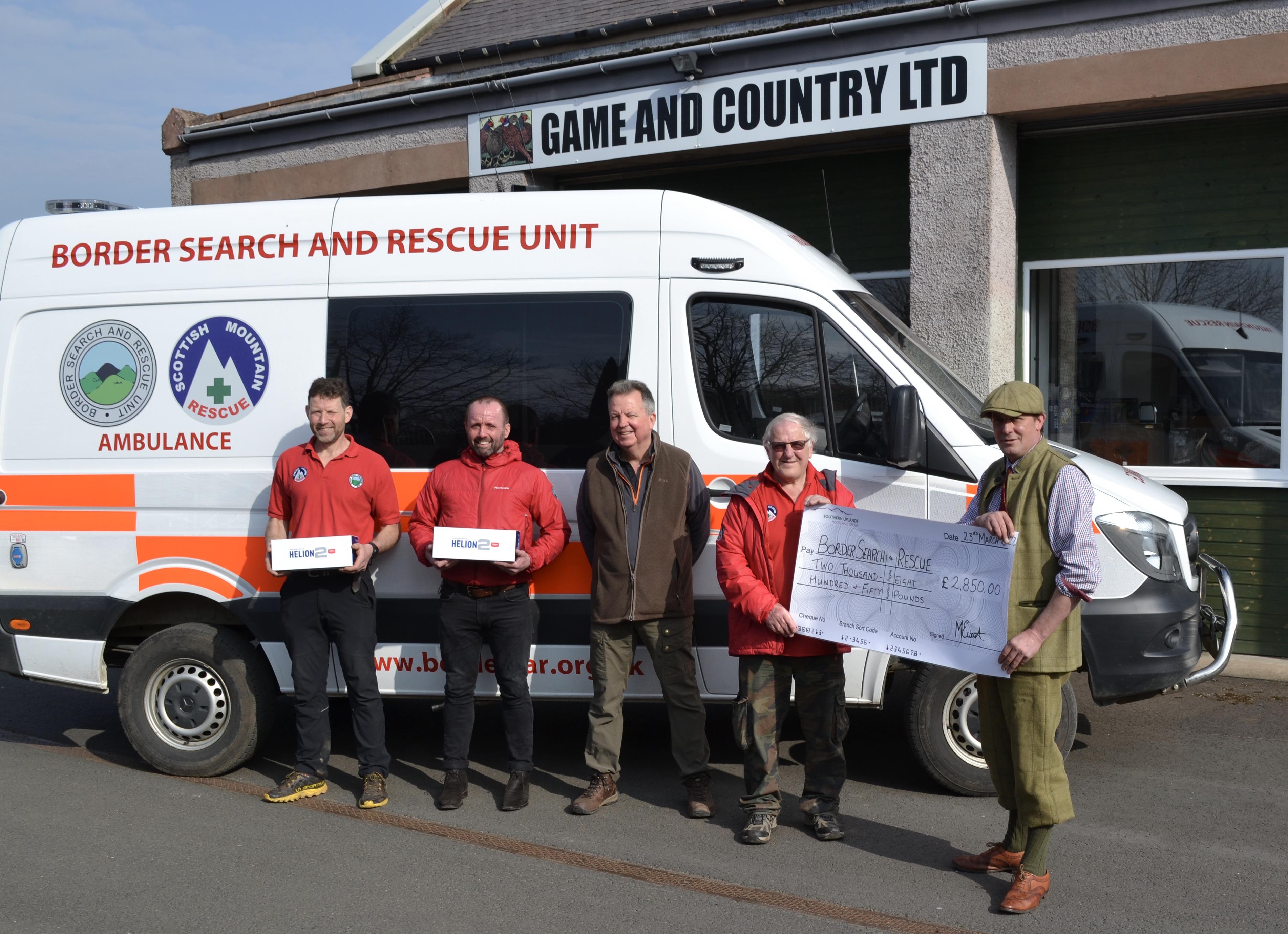 Local Moorland Group assist Border Search & Rescue